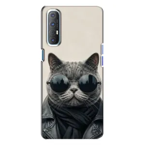 Чохол на тематику: Коти для OPPO Reno 3 (Модний кіт)