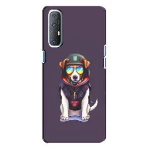 Чехол с принтом Собаки Патрон для Oppo Reno 3 (Модный Патрон)