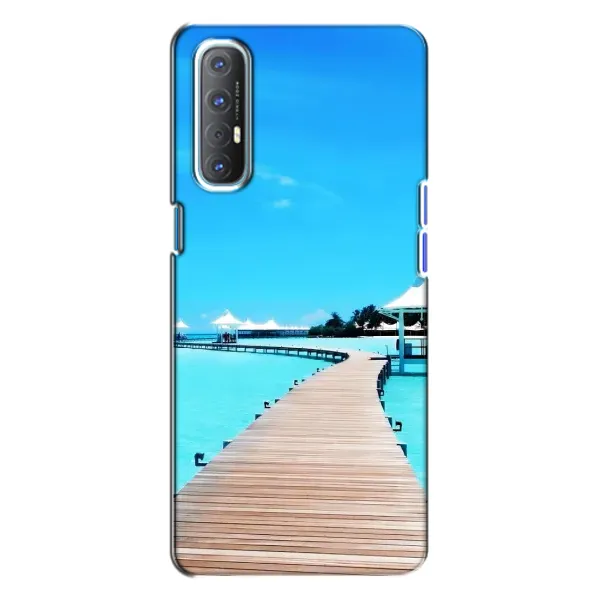 Чехол с рисунком «Набережная» для OPPO Reno 3 Чехол с рисунком «Набережная» для OPPO Reno 3