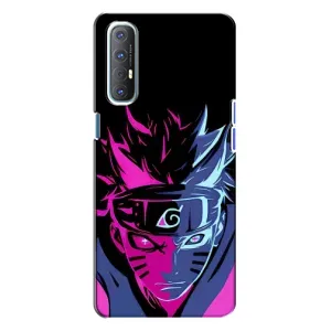 Купить Чехлы на телефон с принтом Anime для Oppo Reno 3 (Naruto)