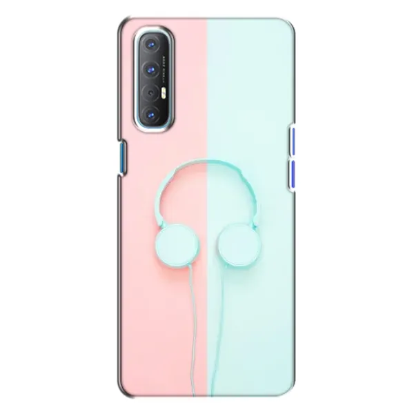 Чехол с рисунком «Наушники» для OPPO Reno 3 Чехол с рисунком «Наушники» для OPPO Reno 3