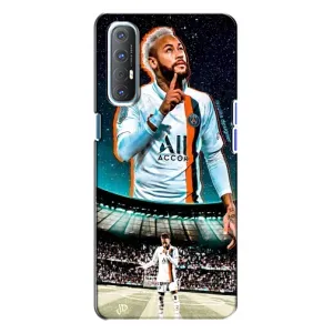 Силиконовый Чехол Oppo Reno 3 (Неймар ПСЖ)