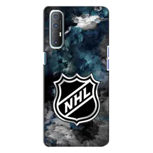 Чохли з прінтом Спортивна тематика для Oppo Reno 3 (NHL хокей)