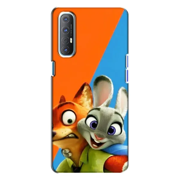 Чехол с рисунком «Ник и Хопс» для OPPO Reno 3