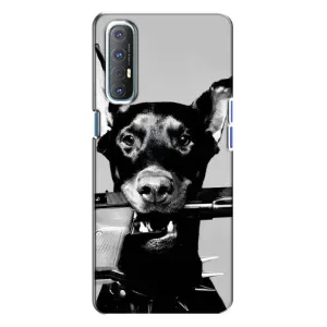 Чохол ДОБЕРМАН для Oppo Reno 3 (Небезпечний доберман)