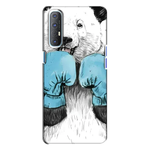 Чехол с рисунком «Панда боксер» для OPPO Reno 3 Чехол с рисунком «Панда боксер» для OPPO Reno 3