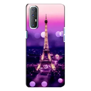 Чохол Ейфелева Вежа на Oppo Reno 3 (Париж башня)