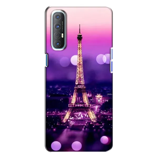 Чехол с рисунком «Париж башня» для OPPO Reno 3 Чехол с рисунком «Париж башня» для OPPO Reno 3