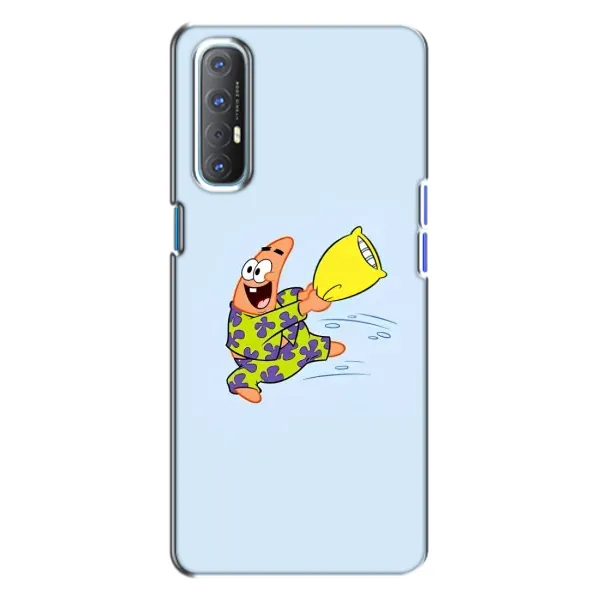 Чехол с рисунком «Патрик с подушкой» для OPPO Reno 3