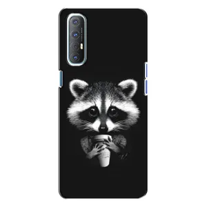 Силіконовий Чохол з Энотами на Oppo Reno 3 (З кавою)