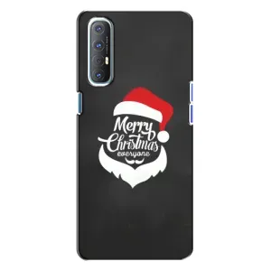 Чохол Санта Клаус для Oppo Reno 3 (Санта Крісмас)