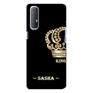 Чехлы с мужскими именами для Oppo Reno 3 (SASHA)