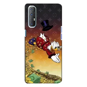 Силіконовий чохол для Oppo Reno 3 (Скрудж Луі Віттон)