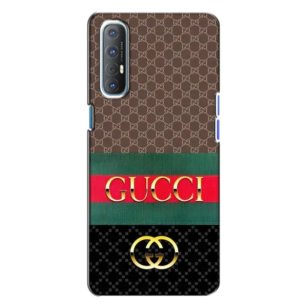 Чехол с рисунком «Стиль GUCCI» для OPPO Reno 3 Чехол с рисунком «Стиль GUCCI» для OPPO Reno 3