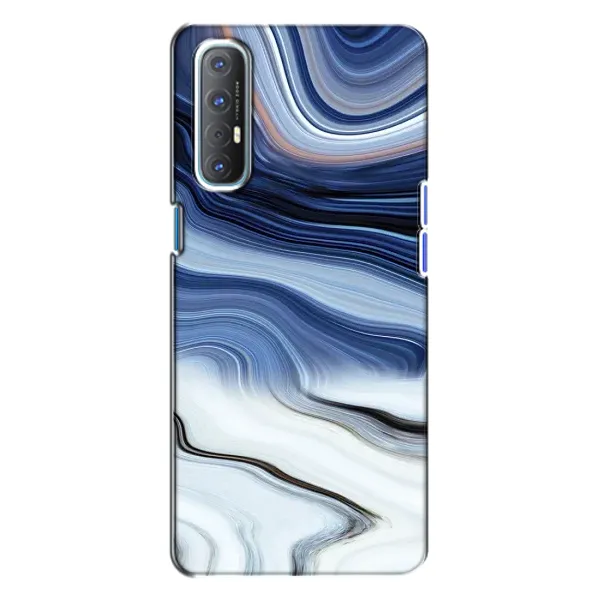 Чехол с рисунком «Светлый мрамор» для OPPO Reno 3 Чехол с рисунком «Светлый мрамор» для OPPO Reno 3