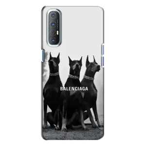 Чохол ДОБЕРМАН для Oppo Reno 3 (Три добермана)