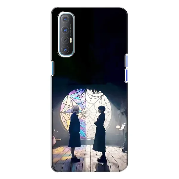 Чехол с рисунком «Уэнсдей и Энди» для OPPO Reno 3 Чехол с рисунком «Уэнсдей и Энди» для OPPO Reno 3