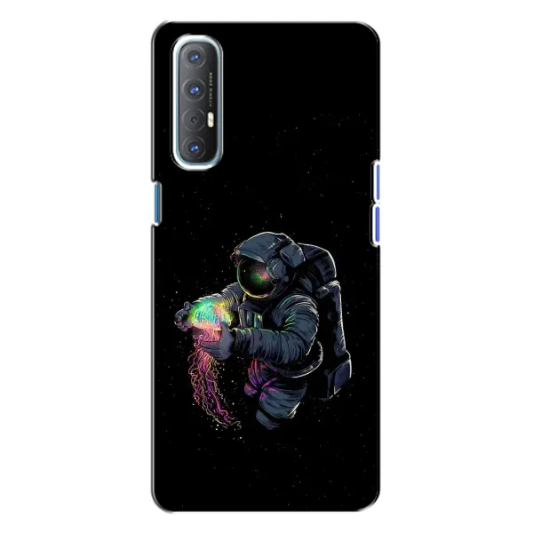 Чехол с рисунком «В руках земля» для OPPO Reno 3 Чехол с рисунком «В руках земля» для OPPO Reno 3