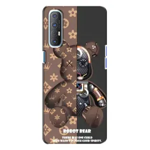 Силіконовий чохол для Oppo Reno 3 (Ведметик Луі Віттон)