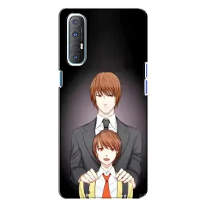 Чехол с персонажами АНИМЕ на Oppo Reno 3 (Ягами вырос)