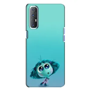 Чехол Головоломка для Oppo Reno 3 - (AlphaPrint) (Зависть)