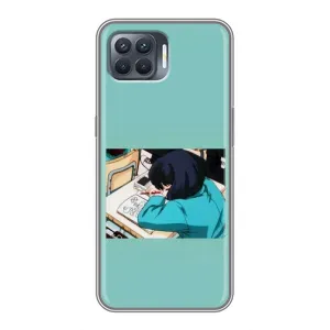 Чехол с персонажами АНИМЕ на OPPO Reno 4 Lite (Аканэ Тэндо)