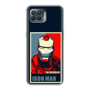 Чохол Супергерой Залізна Людина на OPPO Reno 4 Lite (Art Iron man)