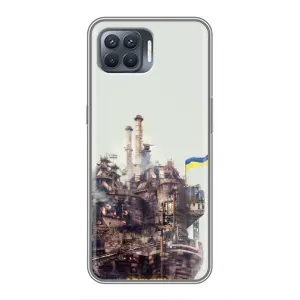 Чехлы на военную тематику для OPPO Reno 4 Lite (Азовсталь)