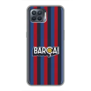 Чехол для OPPO Reno 4 Lite (Барселона) (BARCA)