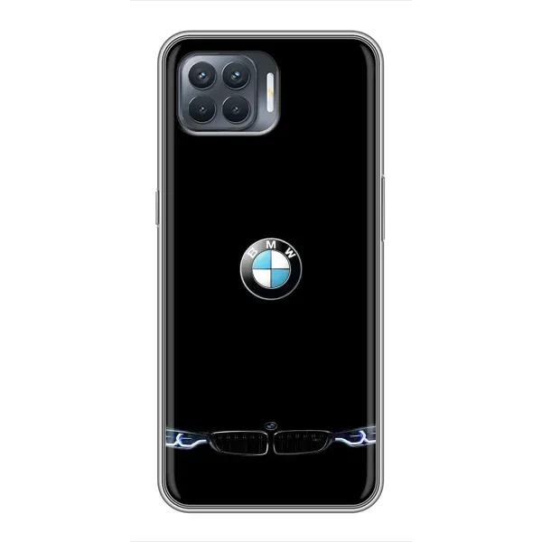 Чехол с рисунком «Черный BMW» для OPPO Reno 4 Lite Чехол с рисунком «Черный BMW» для OPPO Reno 4 Lite