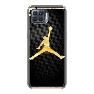 Силиконовый Чехол Nike Air Jordan на Оппо Рено 4 Лайт (Джордан 23)