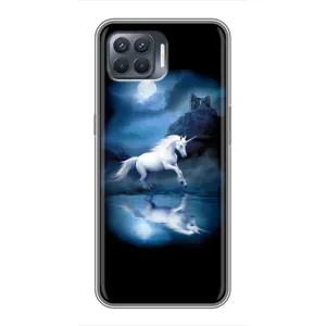 Чехол Unicorn на OPPO Reno 4 Lite (Единорог)