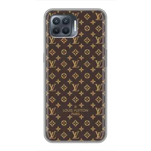Чехол Стиль Louis Vuitton на OPPO Reno 4 Lite (Фон Луи Виттон)