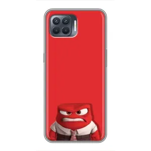 Чехол Головоломка для OPPO Reno 4 Lite - (AlphaPrint) (Гнев)