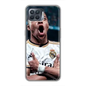 Чехол (TPU) с Футболистом на OPPO Reno 4 Lite (Гол Мбаппе)