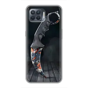 Чехол с рисунком «Кинжал КС ГО» для OPPO Reno 4 Lite