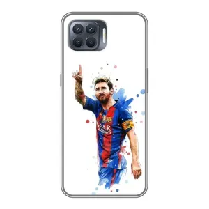 Чехлы Лео Месси Аргентина для OPPO Reno 4 Lite (Leo Messi)