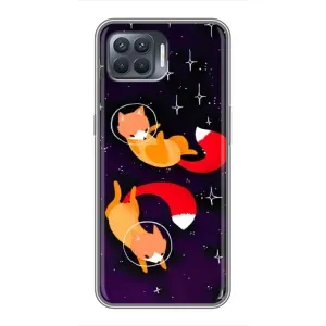 Чехол с Лисичкой для OPPO Reno 4 Lite (Лисы)
