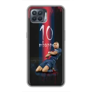 Чехол (TPU) с Футболистом на OPPO Reno 4 Lite (MBAPPE 10)