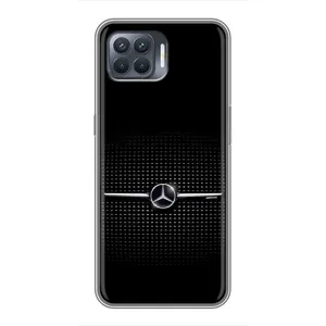 Силіконовий бампер з картинкою машини на OPPO Reno 4 Lite (Mercedes)