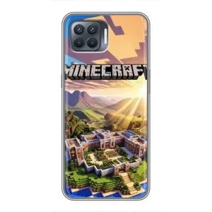 Чехол майнкрафт для OPPO Reno 4 Lite (MINECRAFT)