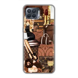 Чехол Стиль Louis Vuitton на OPPO Reno 4 Lite (Мода Луи Виттон)