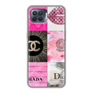 Чохол (Dior, Prada, YSL, Chanel) для OPPO Reno 4 Lite (Модніца)
