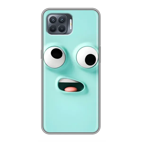 Чехол с рисунком «Забавное мятное лицо» для OPPO Reno 4 Lite Чехол с рисунком «Забавное мятное лицо» для OPPO Reno 4 Lite