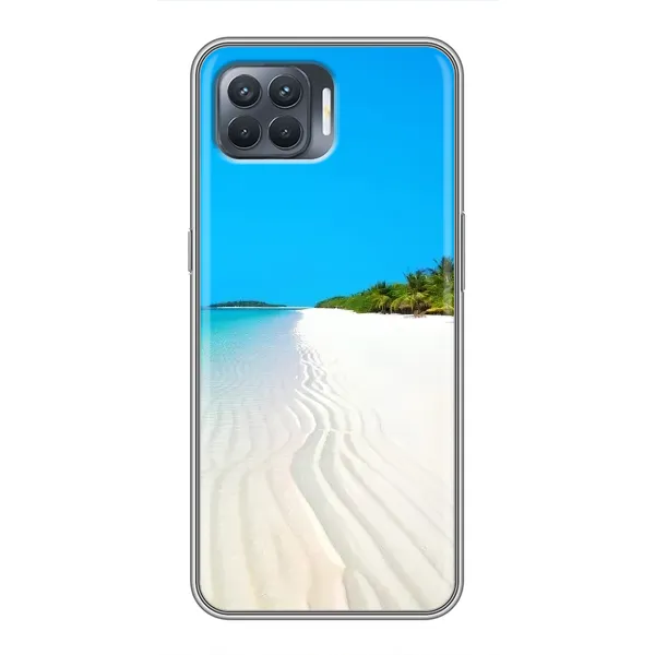 Чехол с рисунком «Море песок» для OPPO Reno 4 Lite