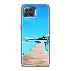 Летний Чехол на OPPO Reno 4 Lite (Набережная)