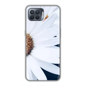 Чохол з ромашками на OPPO Reno 4 Lite (Пів ромашки)