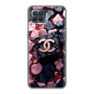 Чохол (Dior, Prada, YSL, Chanel) для OPPO Reno 4 Lite (Шанель)