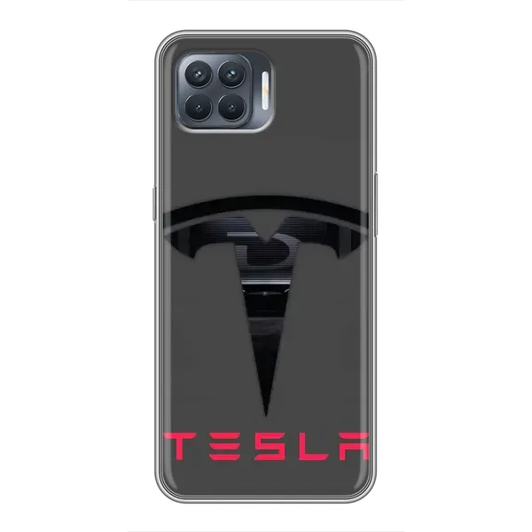 Чехол с рисунком «Logo TESLA» для OPPO Reno 4 Lite Чехол с рисунком «Logo TESLA» для OPPO Reno 4 Lite