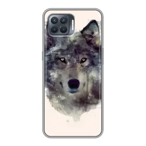 Чехол с Волком на OPPO Reno 4 Lite (Волк)